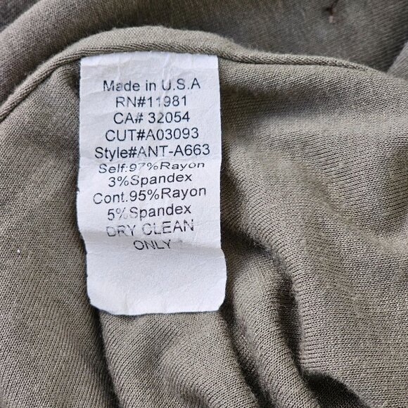 Bailey 44 Asymmetrical Ruched Floral Tank Stretch Rayon Knit Raw Hem Womens XS - Picture 7 of 8